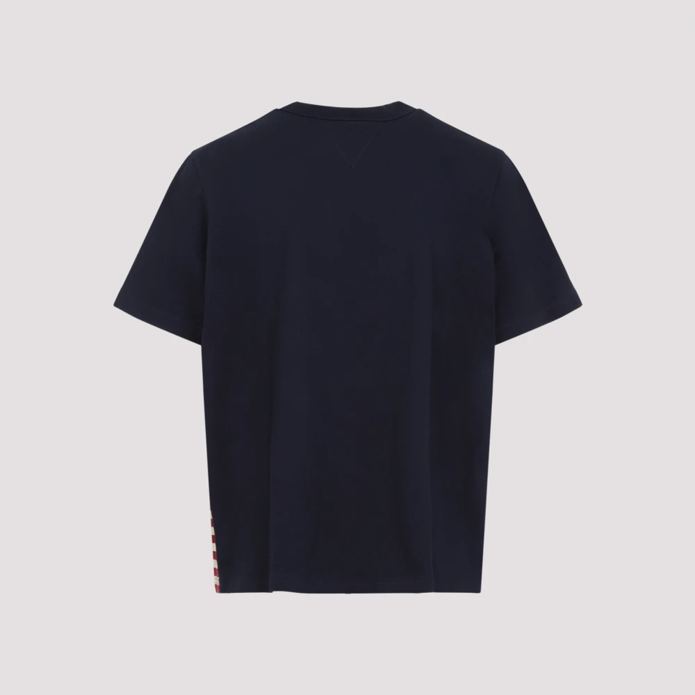Bottega Veneta Abyss Multistripes T-Shirt Blue Heren