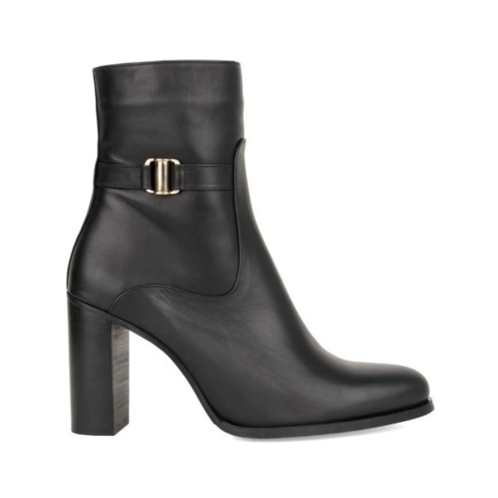 Sergio Moretti Women's Black Heeled Boots, 6 Uk, Booties