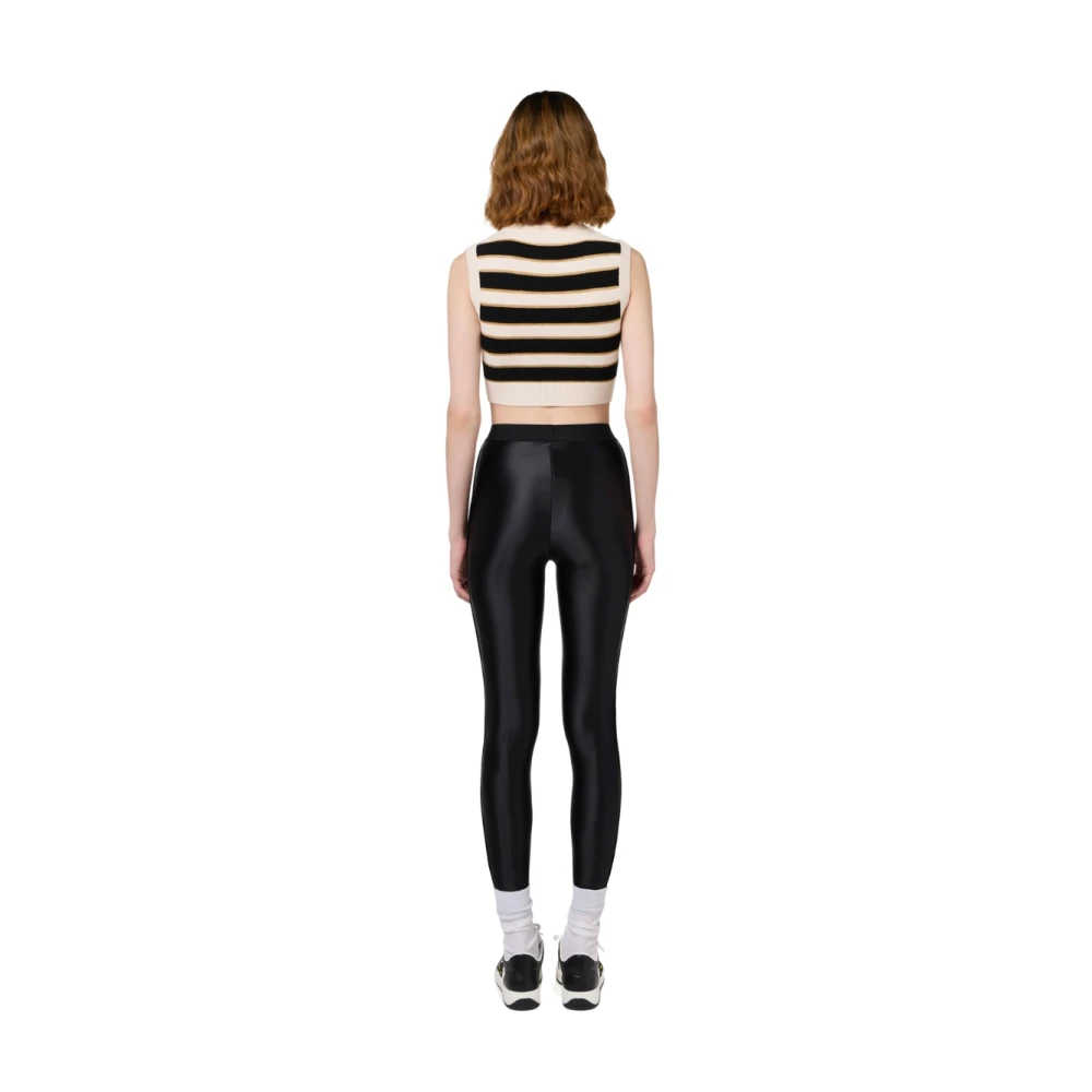 Elisabetta Franchi Klassieke Broek Black Dames