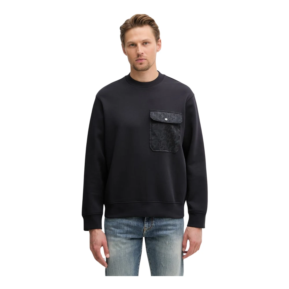 Armani Exchange Herren Sweatshirt Marine Gr. XL - Bild 2
