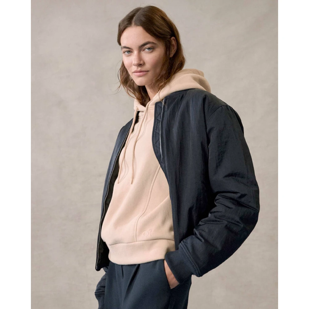 Opus Haru Stijlvolle Jas Blue Dames