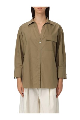 chic-green-button-down-shirt