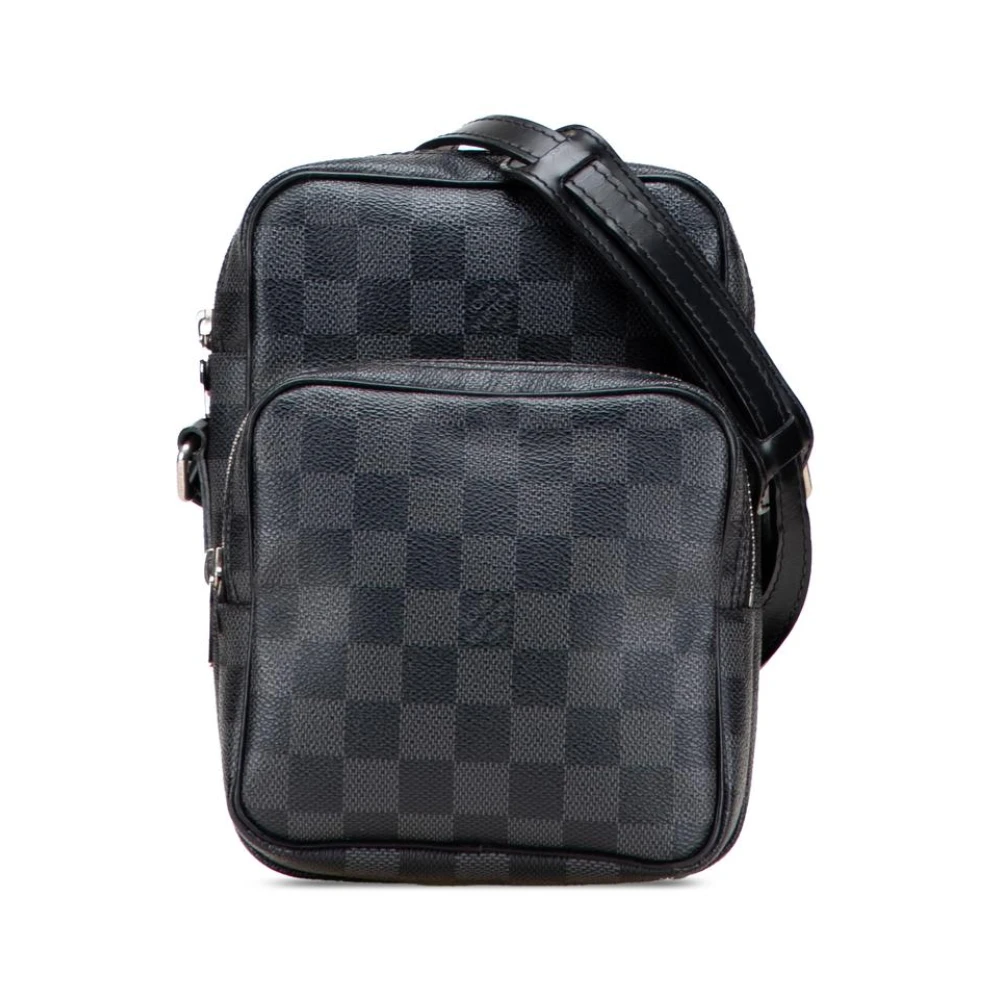 Louis Vuitton Vintage Women's Black Pre-Owned Vertical Mini Bag