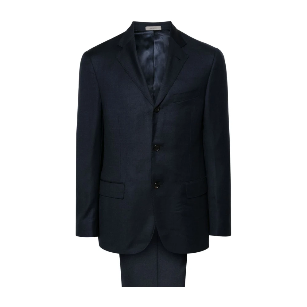 Corneliani Blå Eleganta Klänningar Blue, Herr