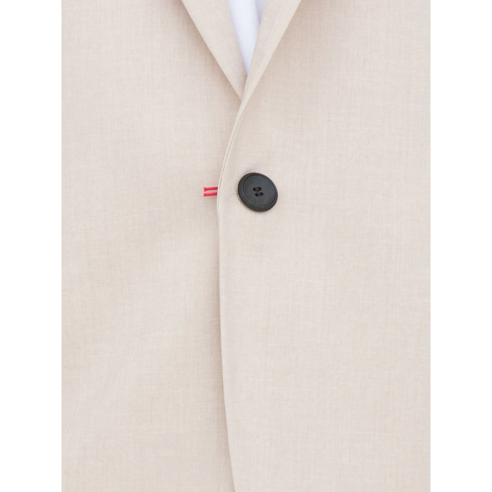 Hugo Boss Stijlvolle Beige Jassen voor Mannen Beige Heren