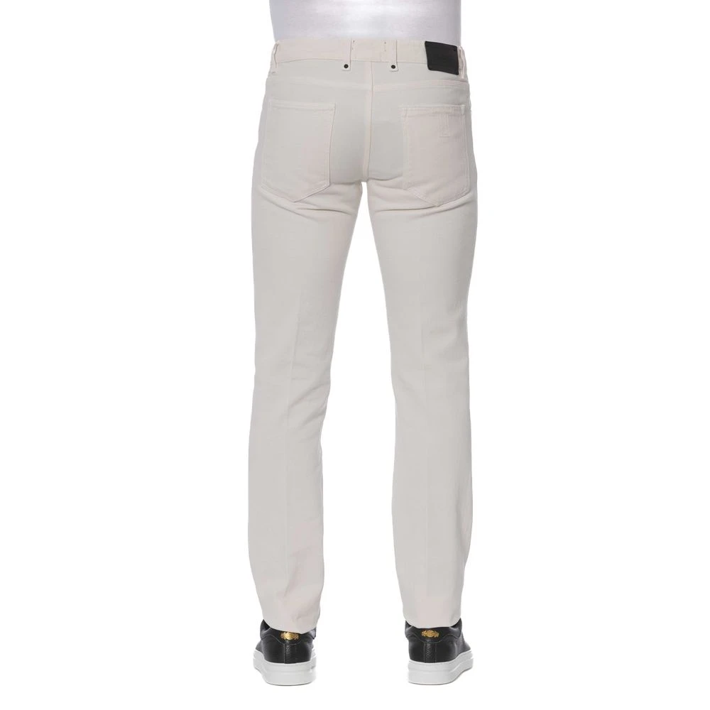 Trussardi Witte Katoenen Jeans & Broek White Heren