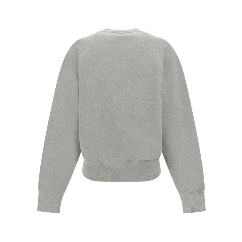 Ami Paris Comfortabele Sweatshirt voor Stijlvolle Warmte Gray Dames