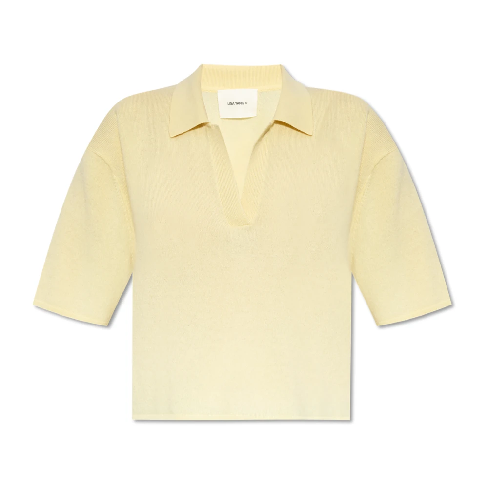 Lisa Yang Kasjmier polo Yellow Dames