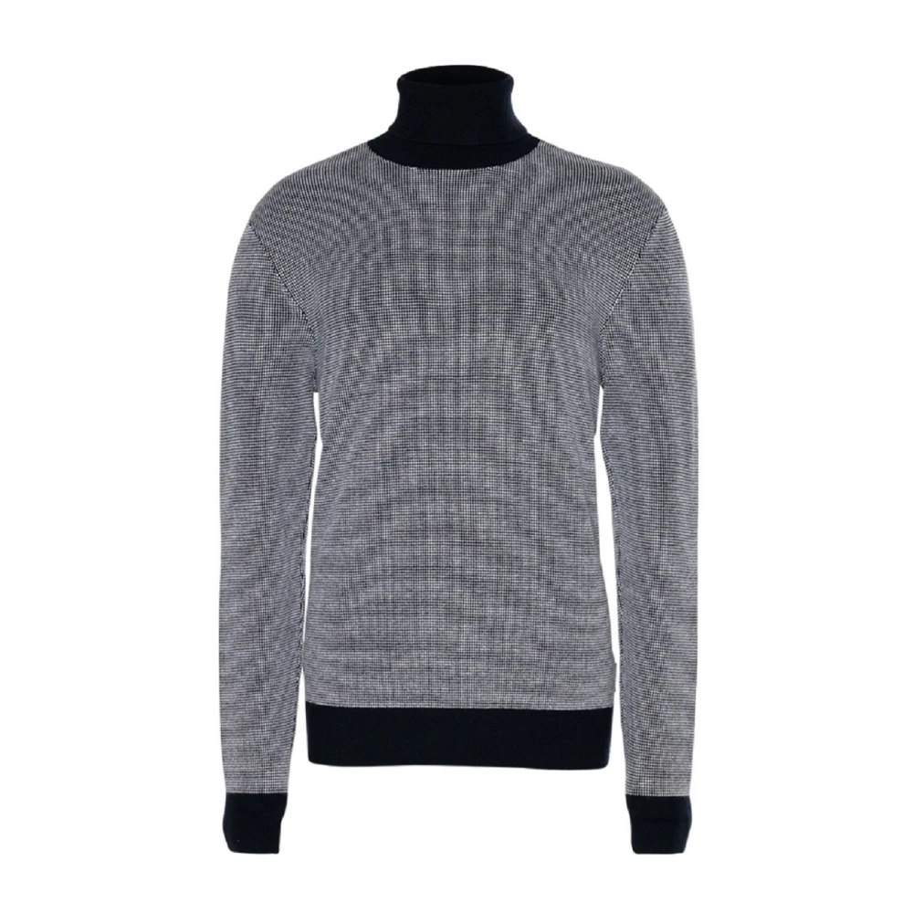 Armani Exchange Men's Blue Turtleneck Pullover - Turtlenecks - M - Knitwear