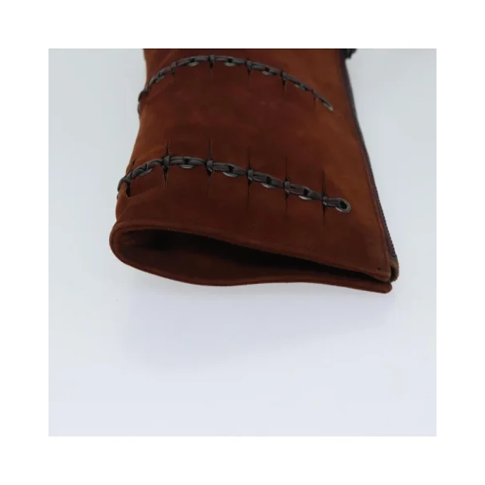 Gucci Vintage Pre-owned Suede gucci-bags Brown Dames