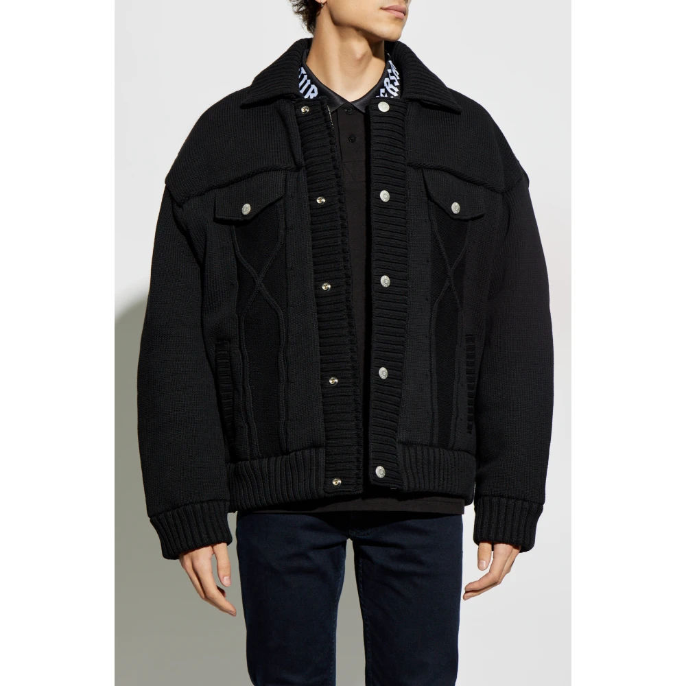 Kenzo Jas met zakken Black Heren