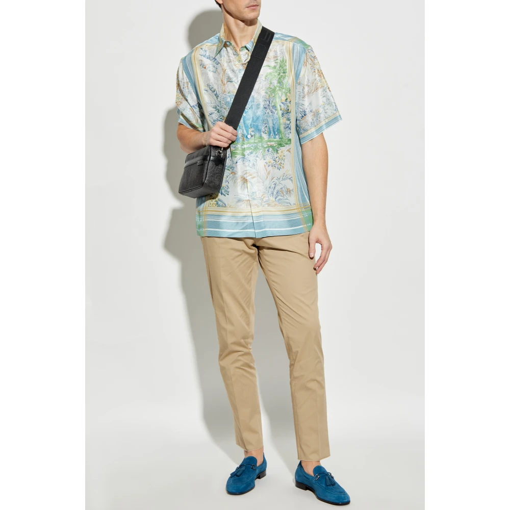 ETRO Katoenen broek Beige Heren