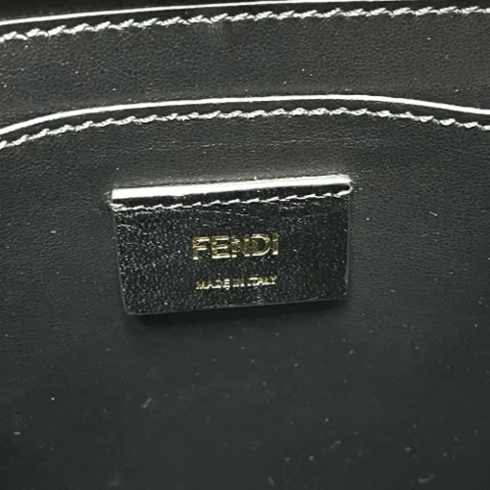 Fendi Vintage Pre-owned Leather fendi-bags Yellow Dames