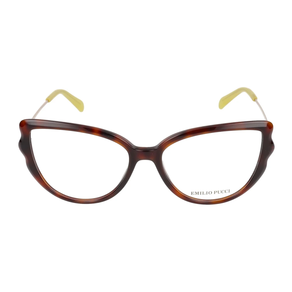 Pucci Unisex Brown Glasses, 54 Mm, Stylish Eyeglasses Ep5192
