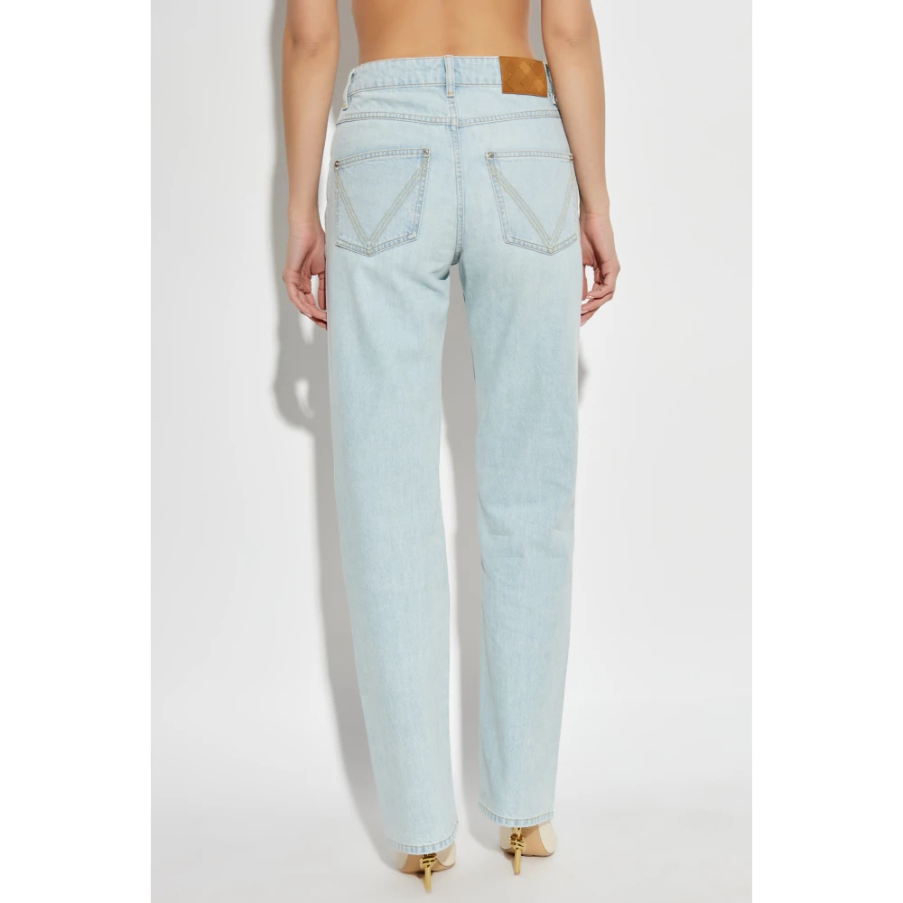 Bottega Veneta Hoge taille jeans Blue Dames