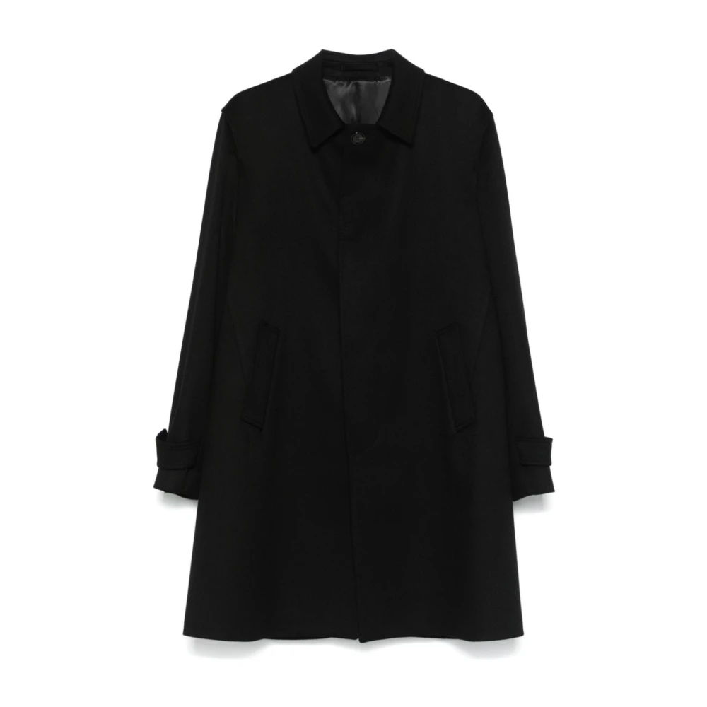 Lardini Zwarte Kasjmierjas Klassieke Stijl Black Heren