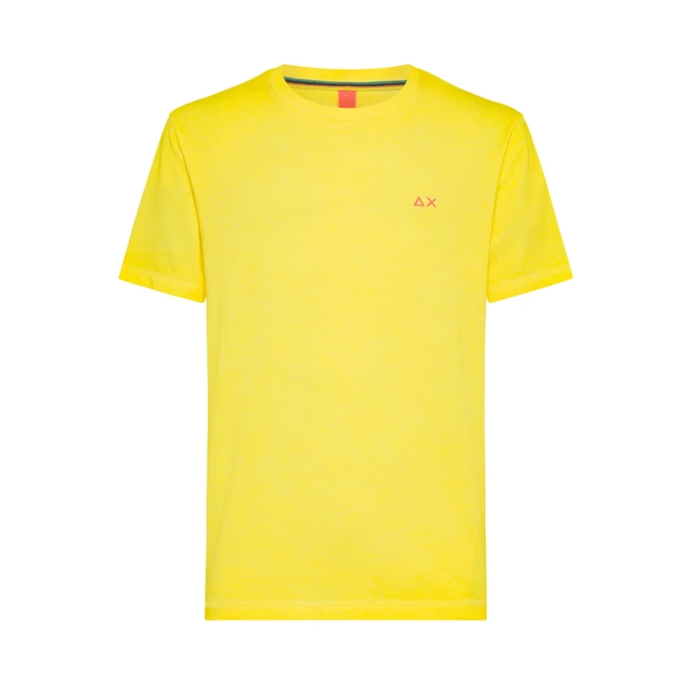 Sun68 - Tops > T-Shirts - Yellow - Sun68 - Modalova