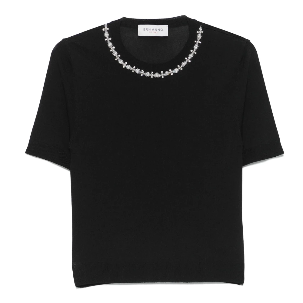 Knitwear > Round-neck Knitwear - - Ermanno Scervino - Modalova