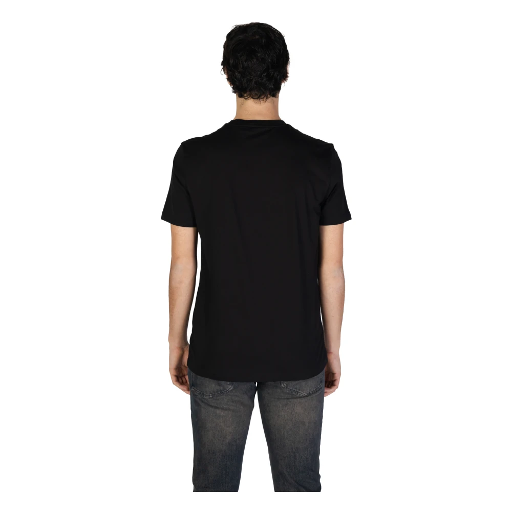 Hugo Boss Herfst Winter Katoen Heren T-Shirt Collectie Black Heren