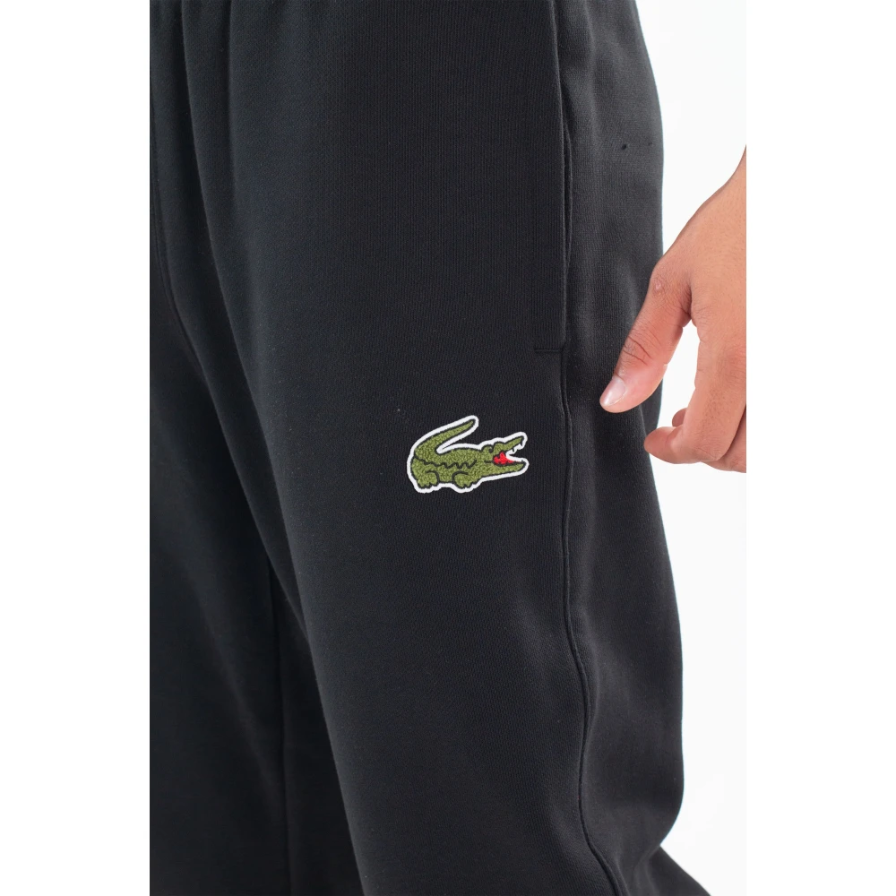 Lacoste Croc Sweatpants in 031 Black Heren