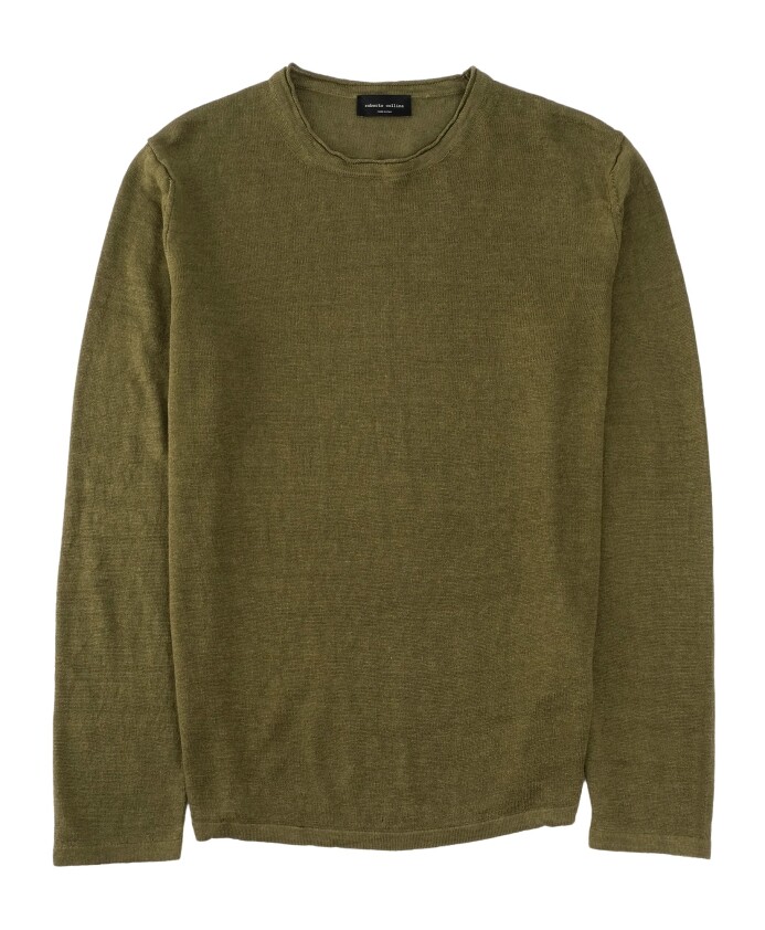 pull-leger-en-lin-vert-olive