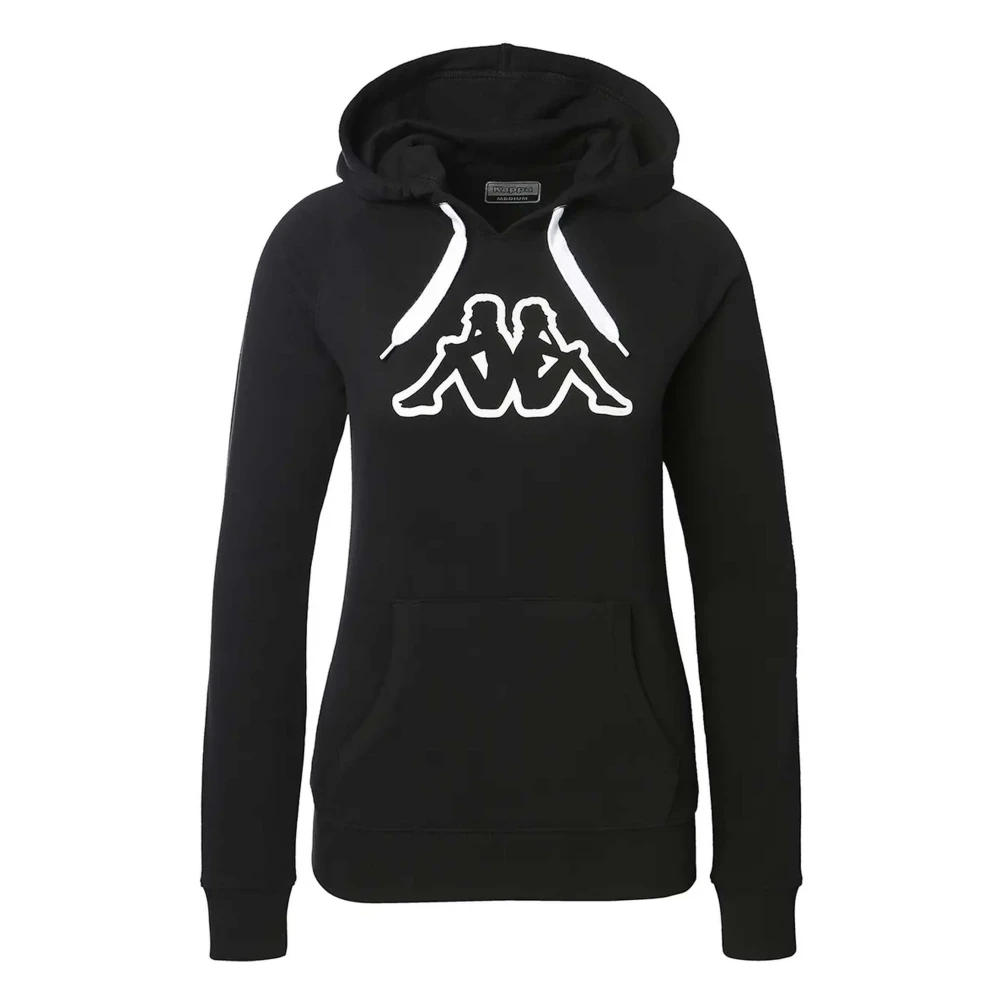 Kappa Mooie Corporate Wo Hoodie Black Dames