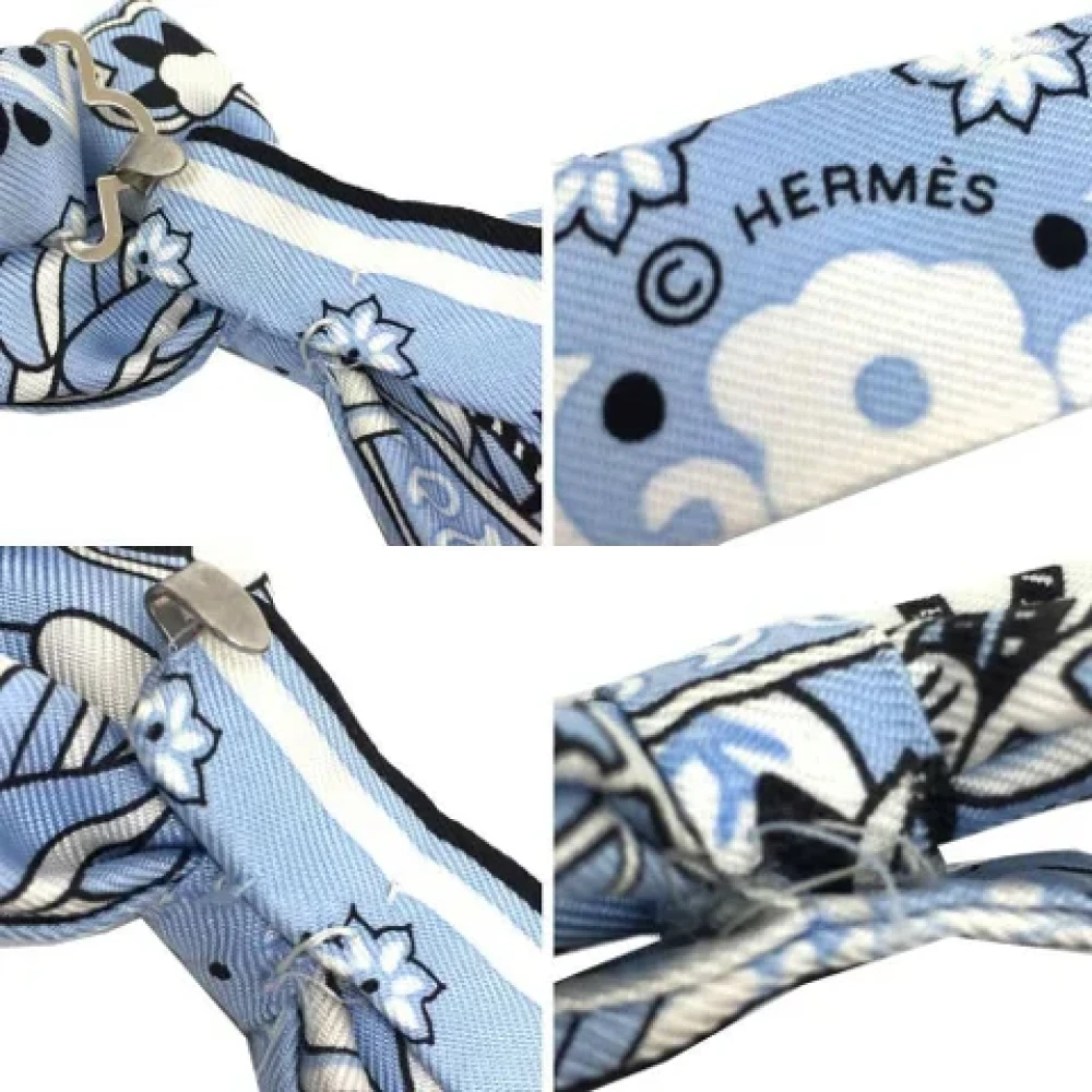 Hermès Vintage Pre-owned Silk home-office Blue Dames