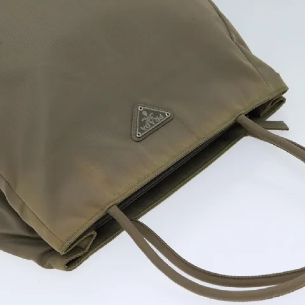 Prada Vintage Pre-owned Fabric prada-bags Gray Dames