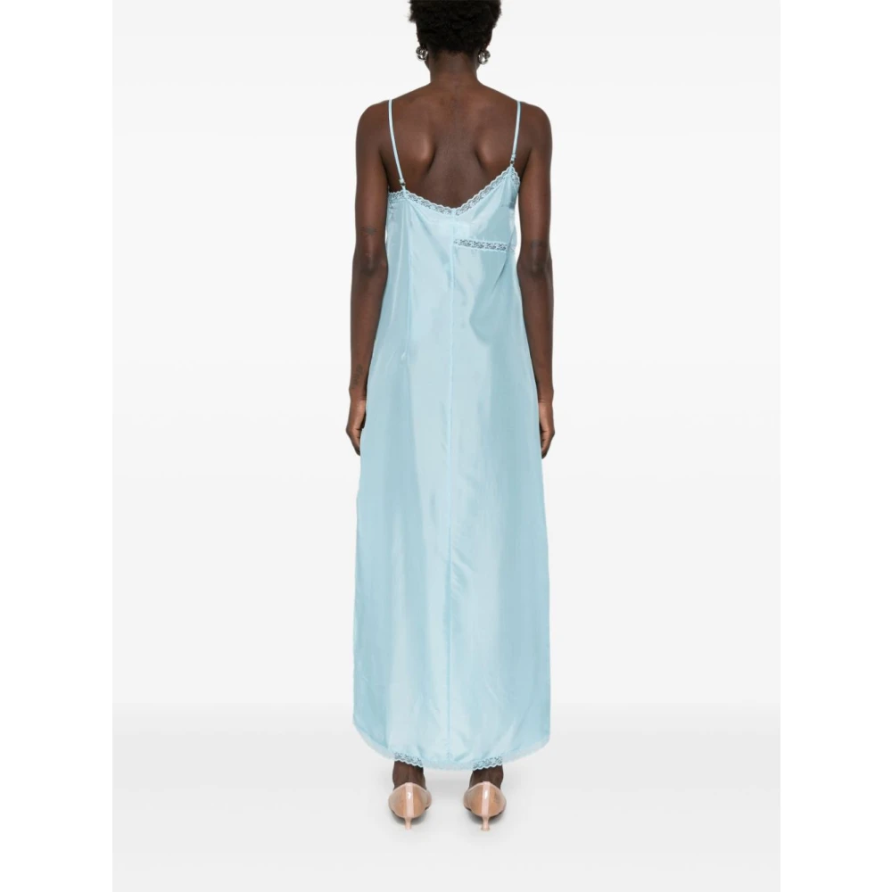 MM6 Maison Margiela Blauwe Jurk voor Vrouwen Blue Dames