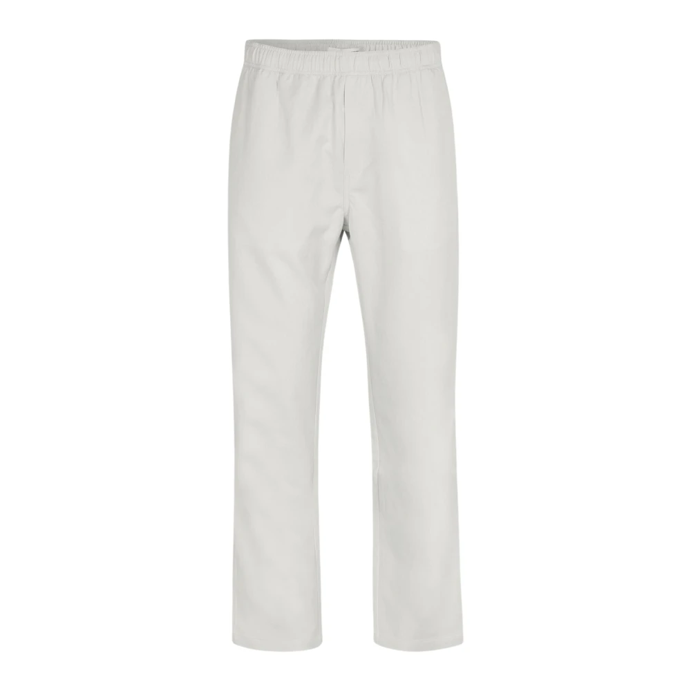 Samsøe Jabari Soft Trousers White Heren