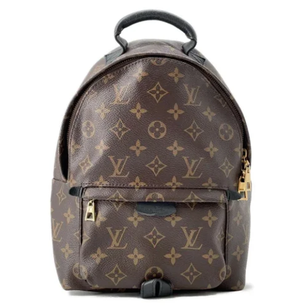 Louis Vuitton Vintage Pre-owned Canvas backpacks Brown Dames