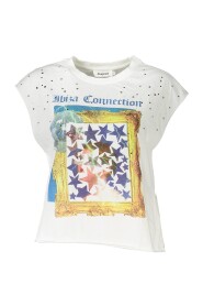 White Cotton Tops & T-Shirt