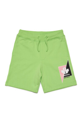 shorts-en-molleton-avec-motifs-de-feuilles-bicolores