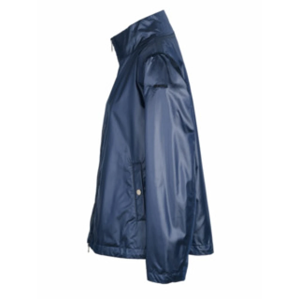 Geox Stijlvolle Jas Blue Dames