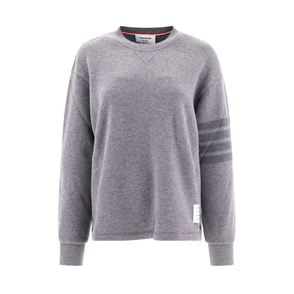 Thom Browne Stijlvolle Breigoed Collectie Gray Dames