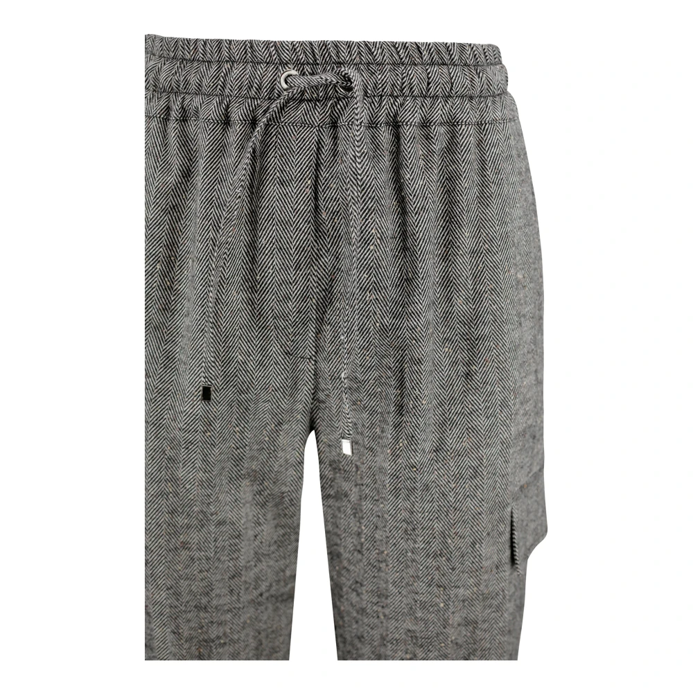 D.Exterior Elegante Broek voor Vrouwen Gray Dames