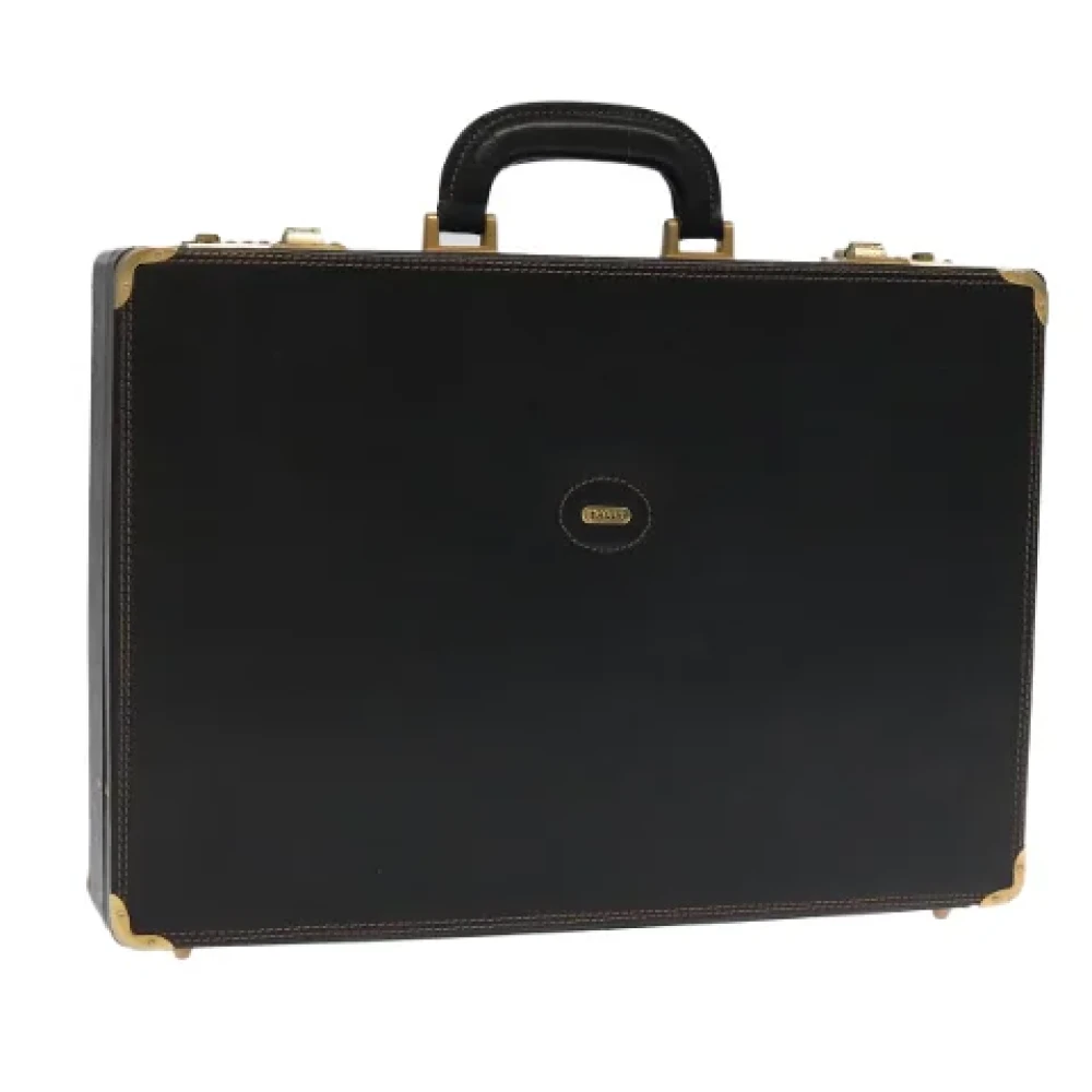 Bally Pre-owned Leather handbags Black Dames