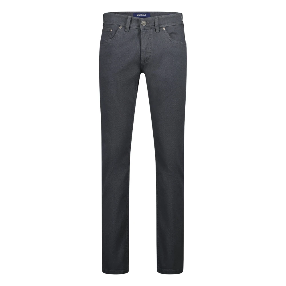 Gardeur Grijze Denim Slim Fit Jeans Gray Heren