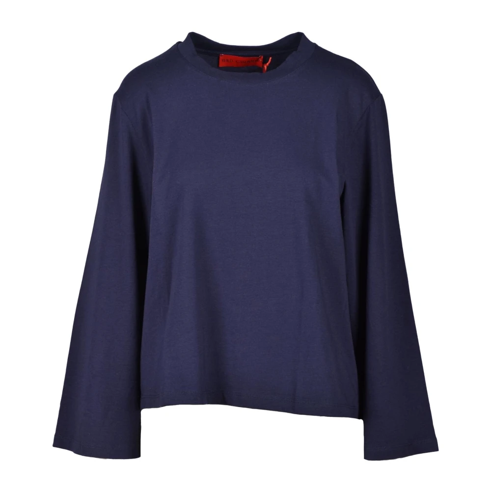 Wild Cashmere Tshirt Blue Dames