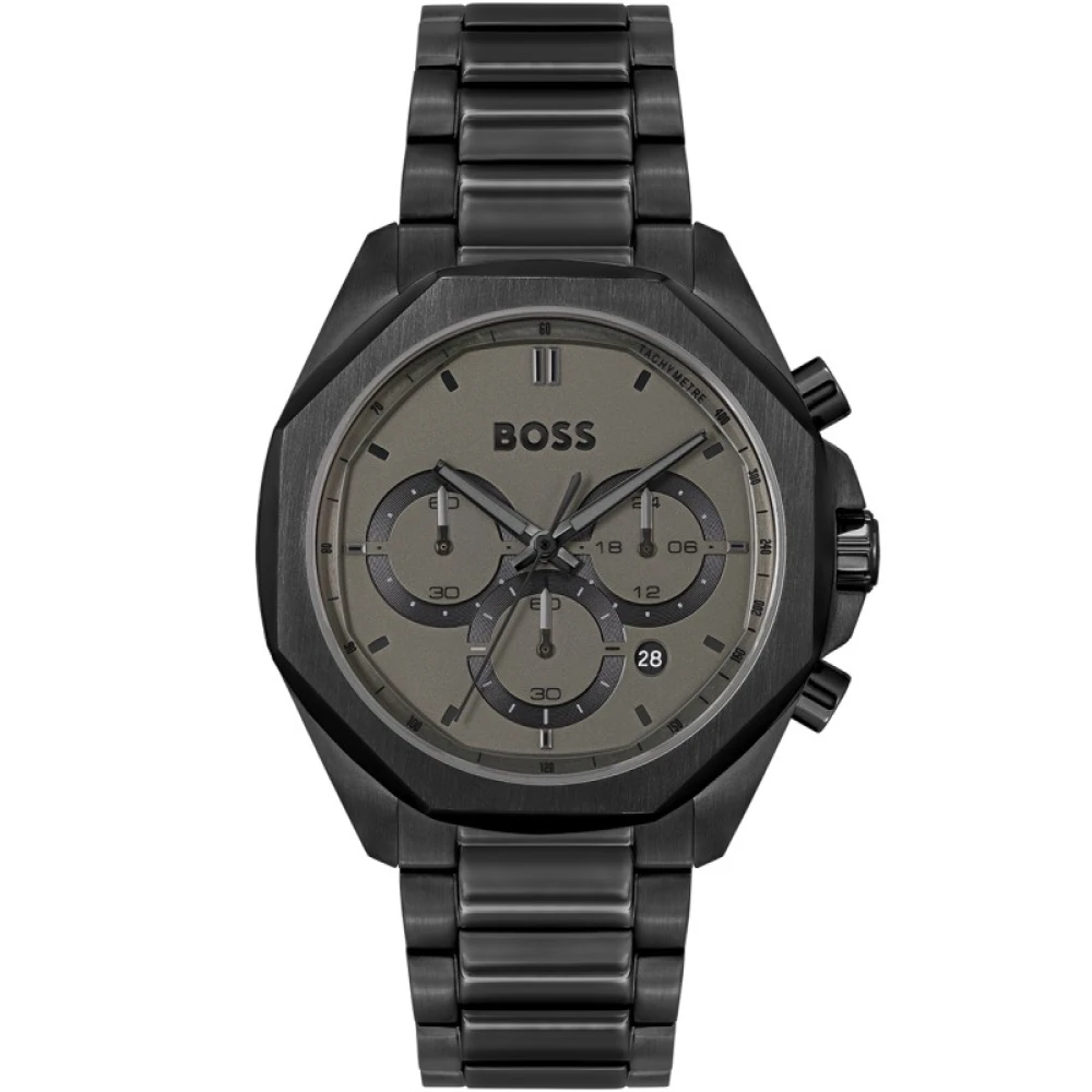 Hugo Uomo Nero Orologio Cronografo 44Mm - Immagine 3