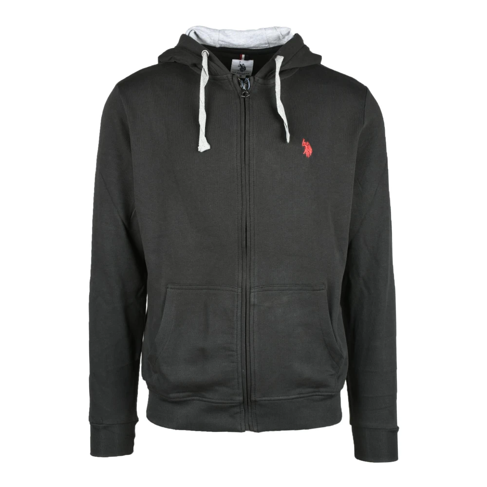 U.s. Polo Assn. Katoenmix Sweater Black Heren