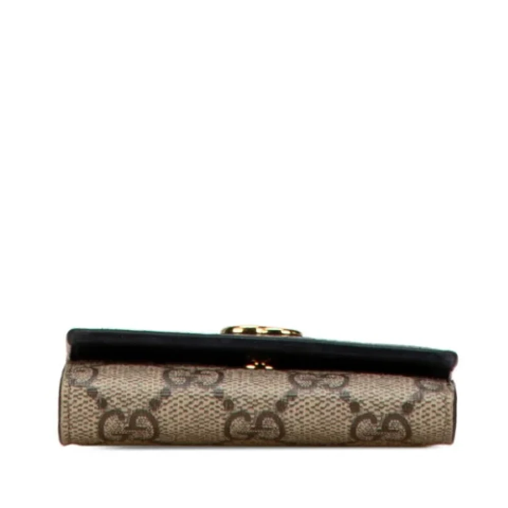 Gucci Vintage Pre-owned Leather key-holders Black Dames