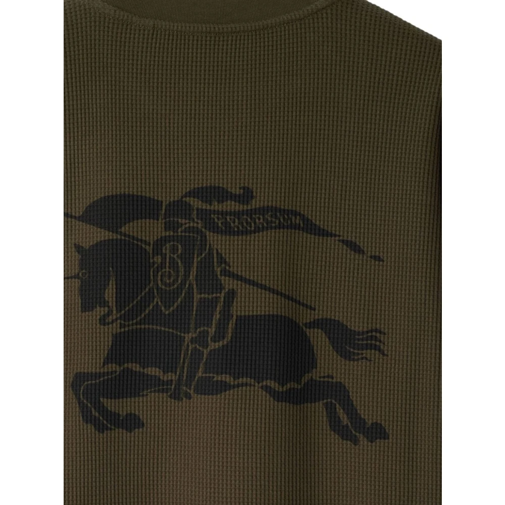 Burberry Militair Groen Langarmshirt Green Heren