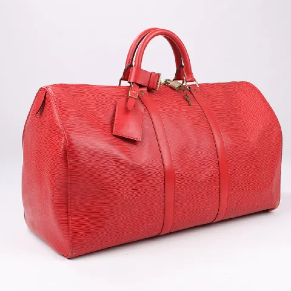 Louis Vuitton Vintage Pre-owned Laeder louis-vuitton-vskor Red, Dam