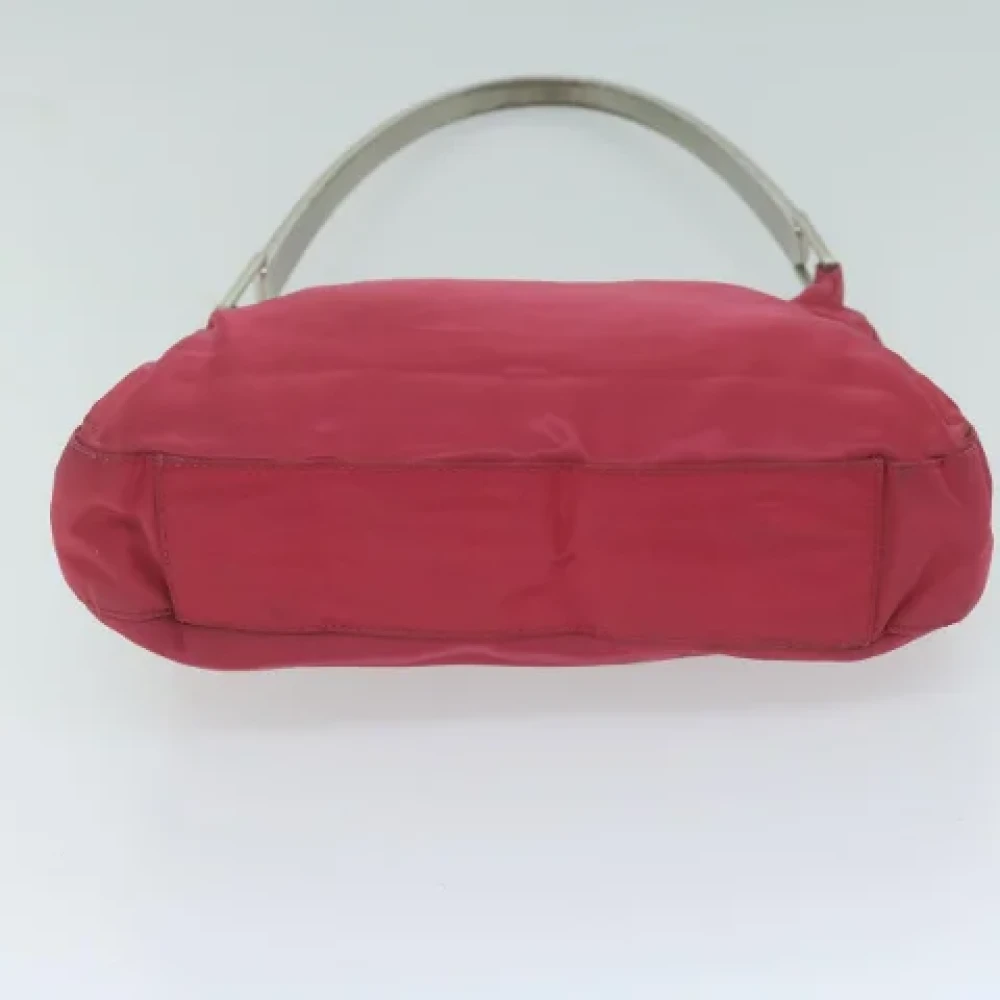 Prada Vintage Pre-owned Nylon prada-bags Pink Dames