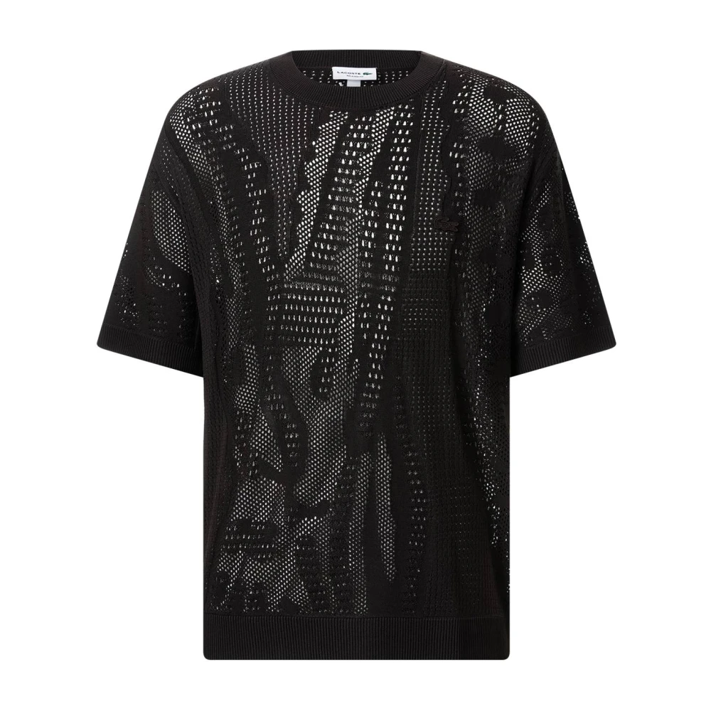 Lacoste Uomo Marrone Maglie, Xl, New,