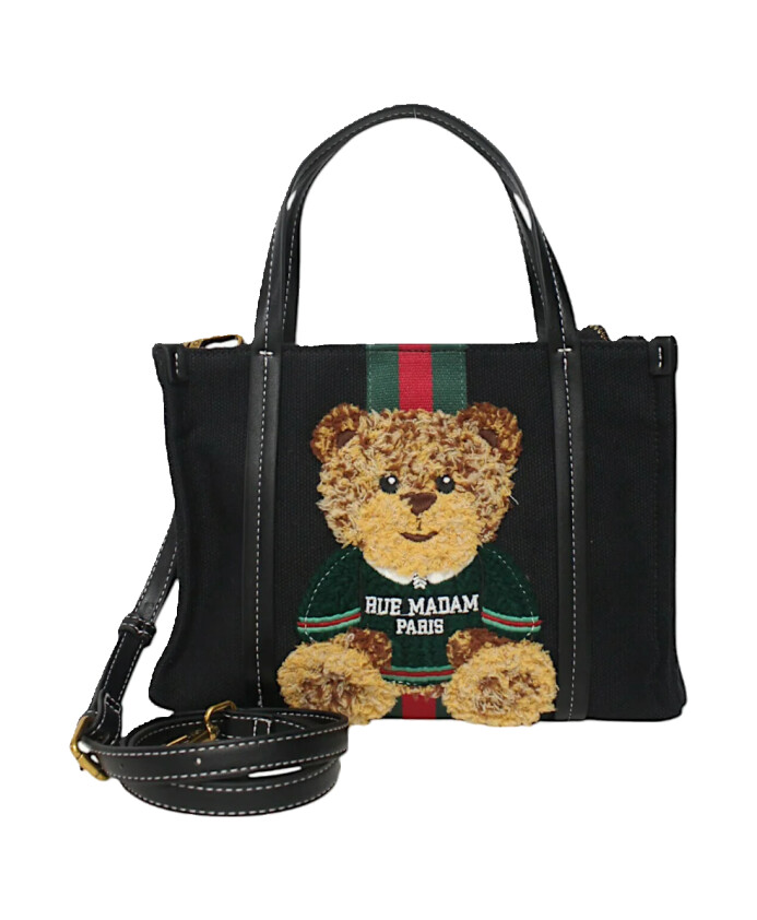 black-bear-applique-handbag