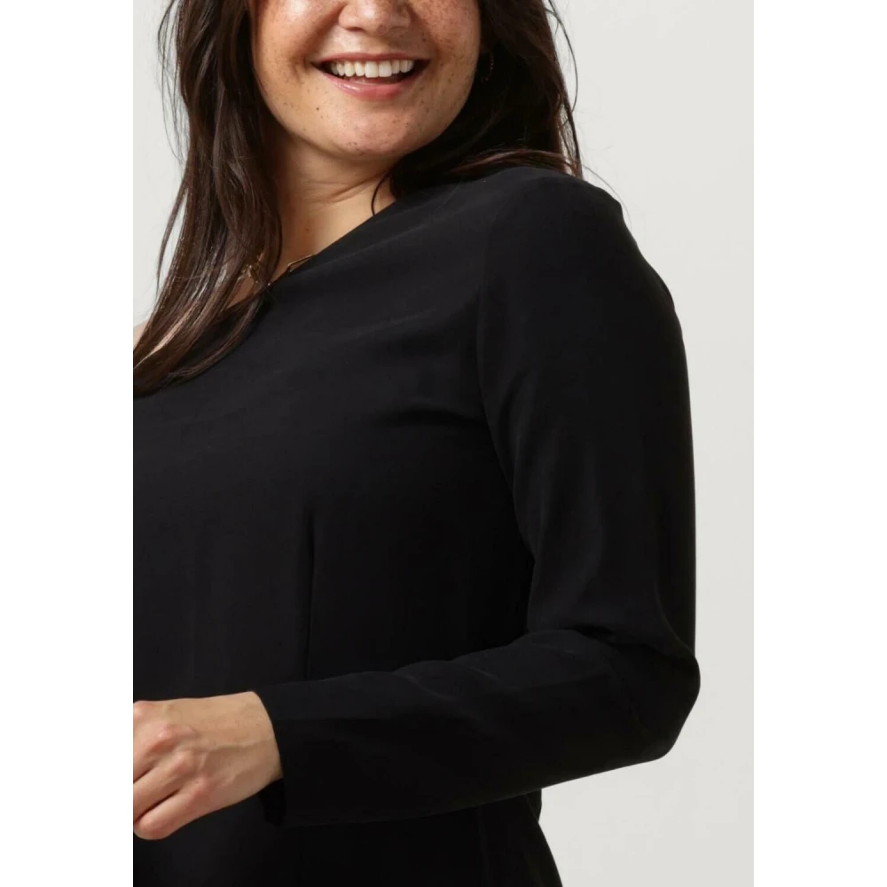 Modström Zwarte Midi Jurk Fanyamd Long Black Dames