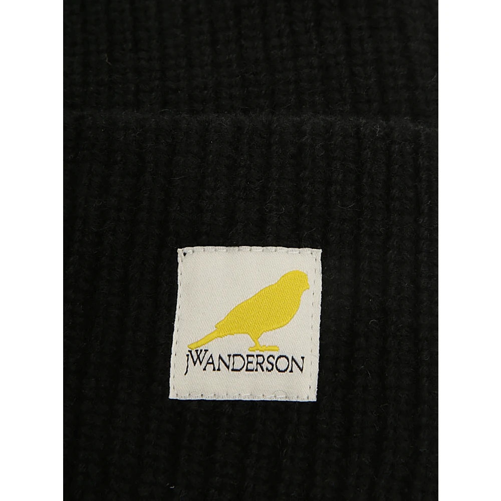 JW Anderson Zwarte hoeden en petten voor mannen Black Heren