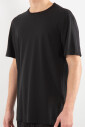 t-shirt-en-coton-crepe-a-col-tricote